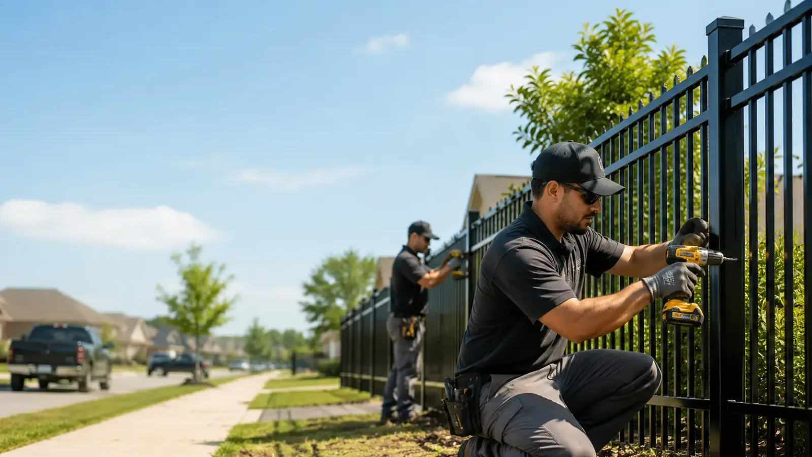 Metal Fence Installation in Vickery, OH